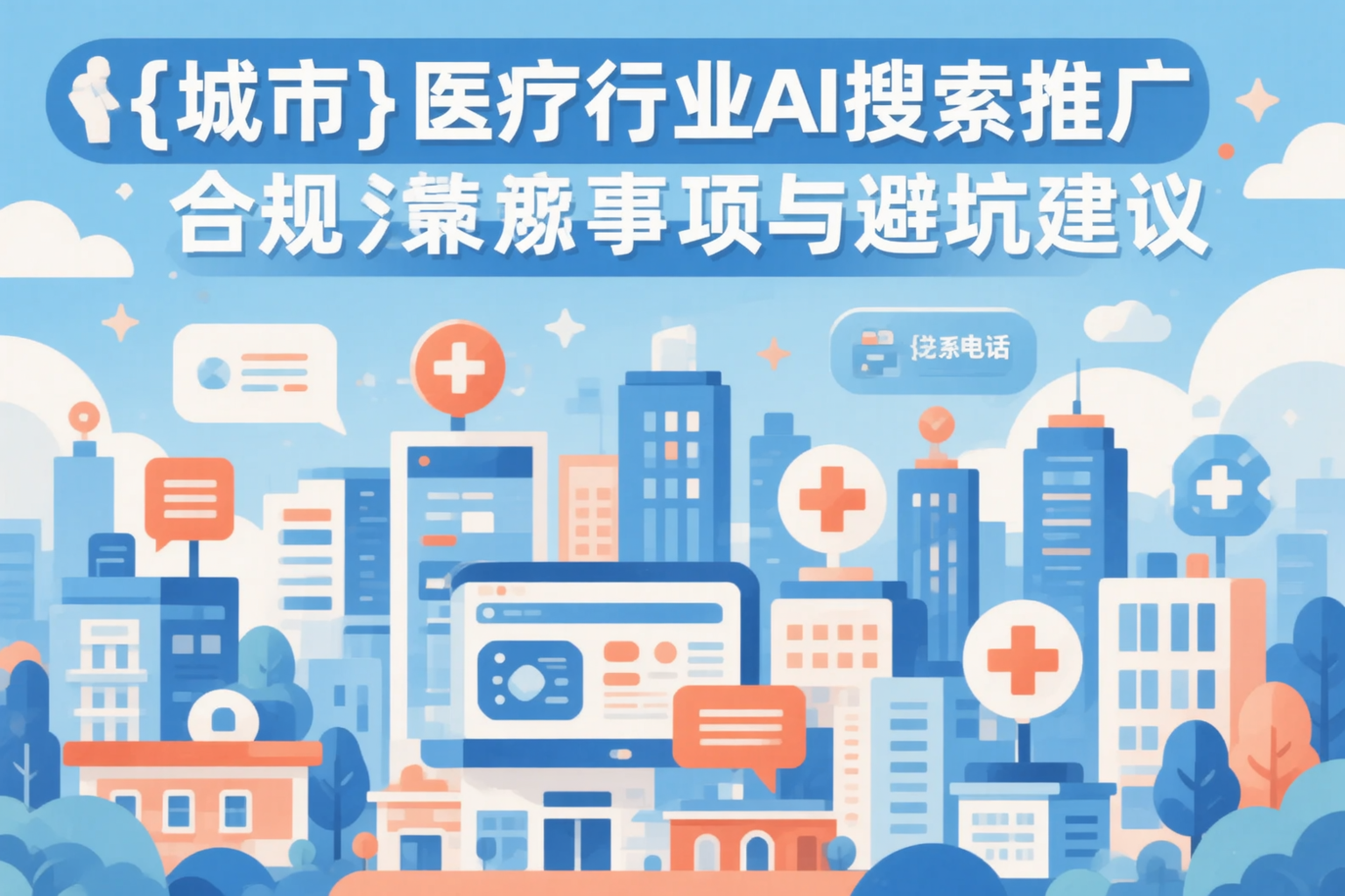 济源医疗行业AI搜索推广合规注意事项与避坑建议