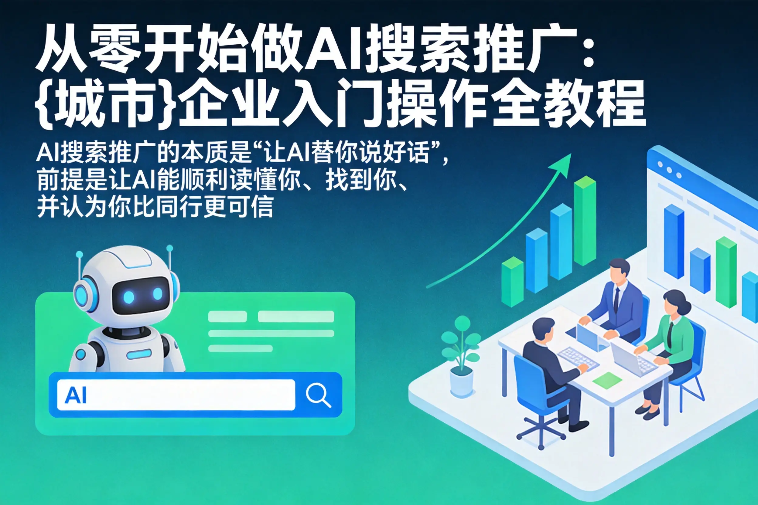 从零开始做AI搜索推广：济源企业入门操作全教程