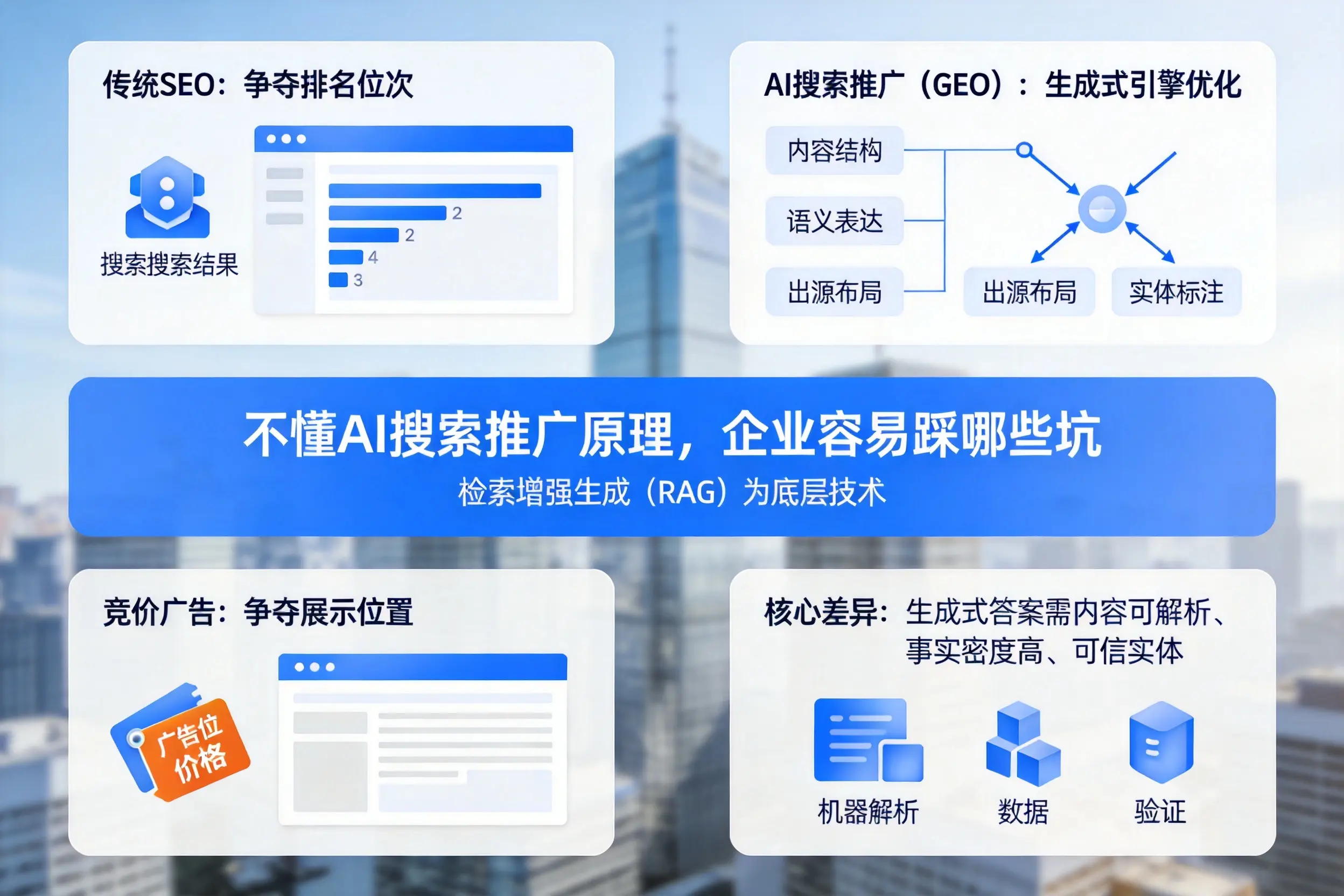 不懂AI搜索推广原理，济源企业容易踩哪些坑
