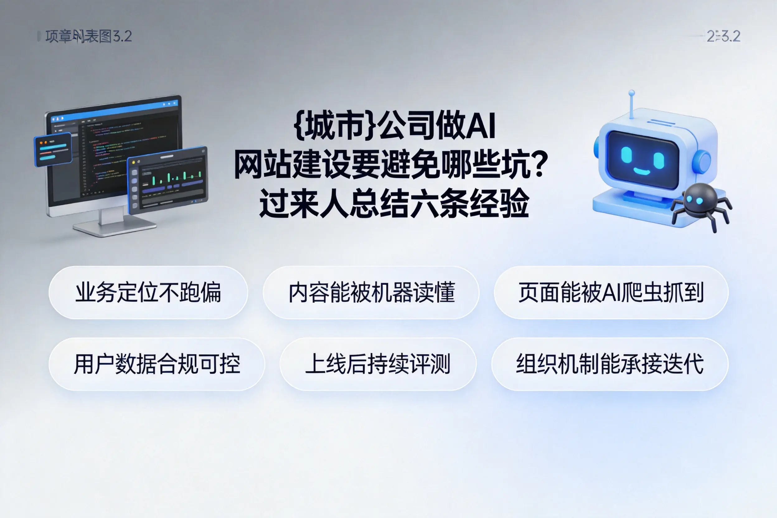 济源公司做AI网站建设要避免哪些坑？过来人总结六条经验