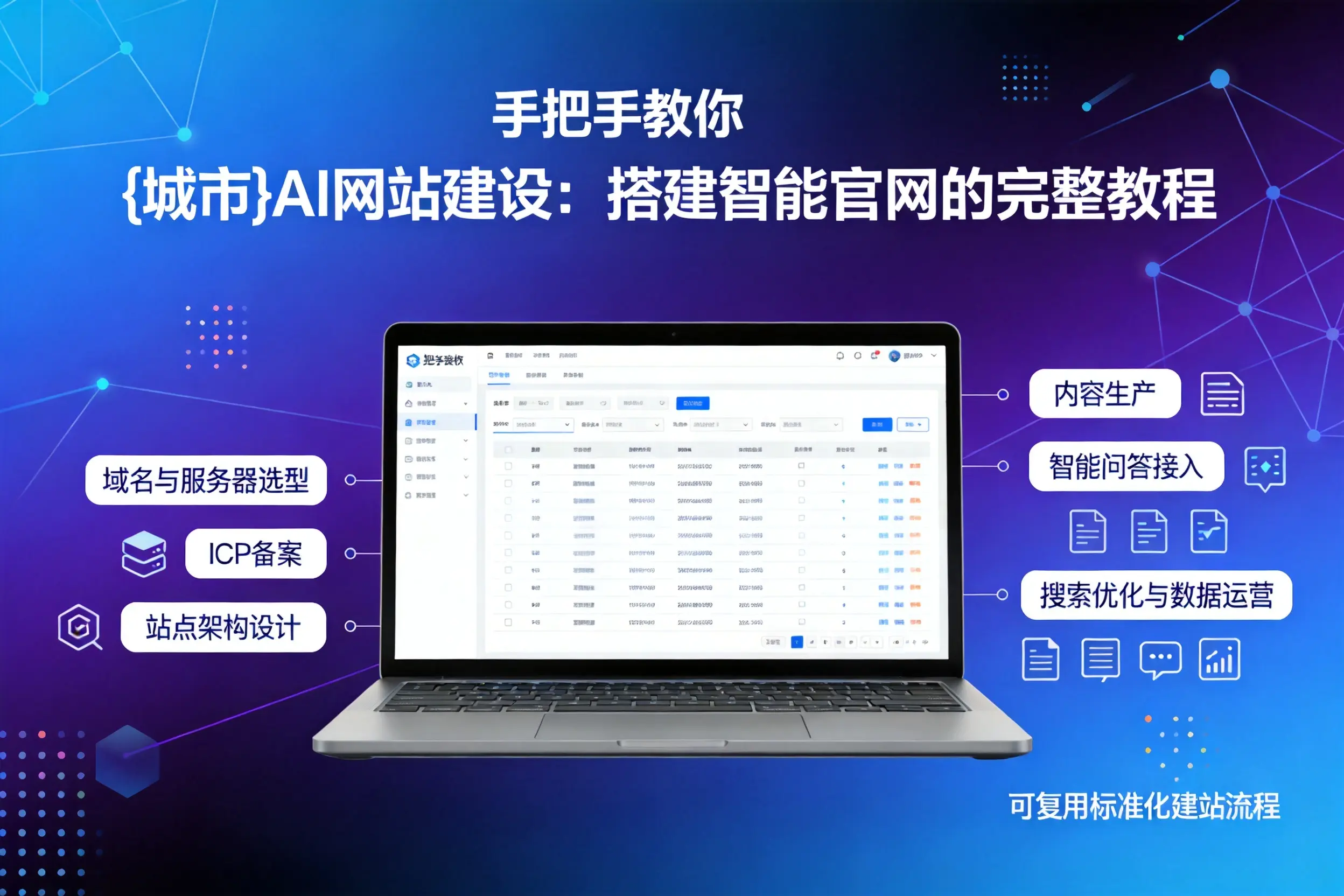 手把手教你济源AI网站建设：搭建智能官网的完整教程