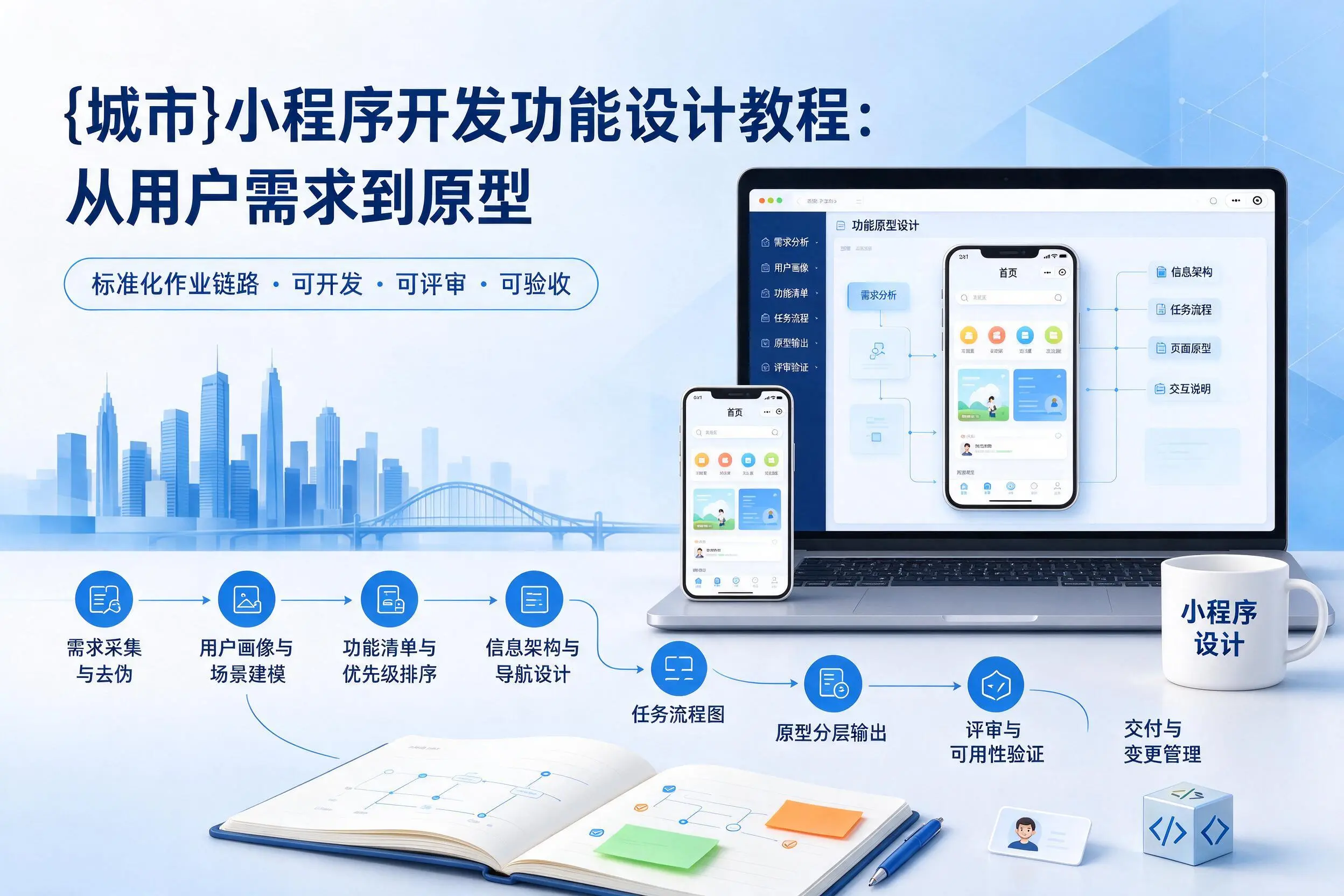 济源小程序开发功能设计教程:从用户需求到原型