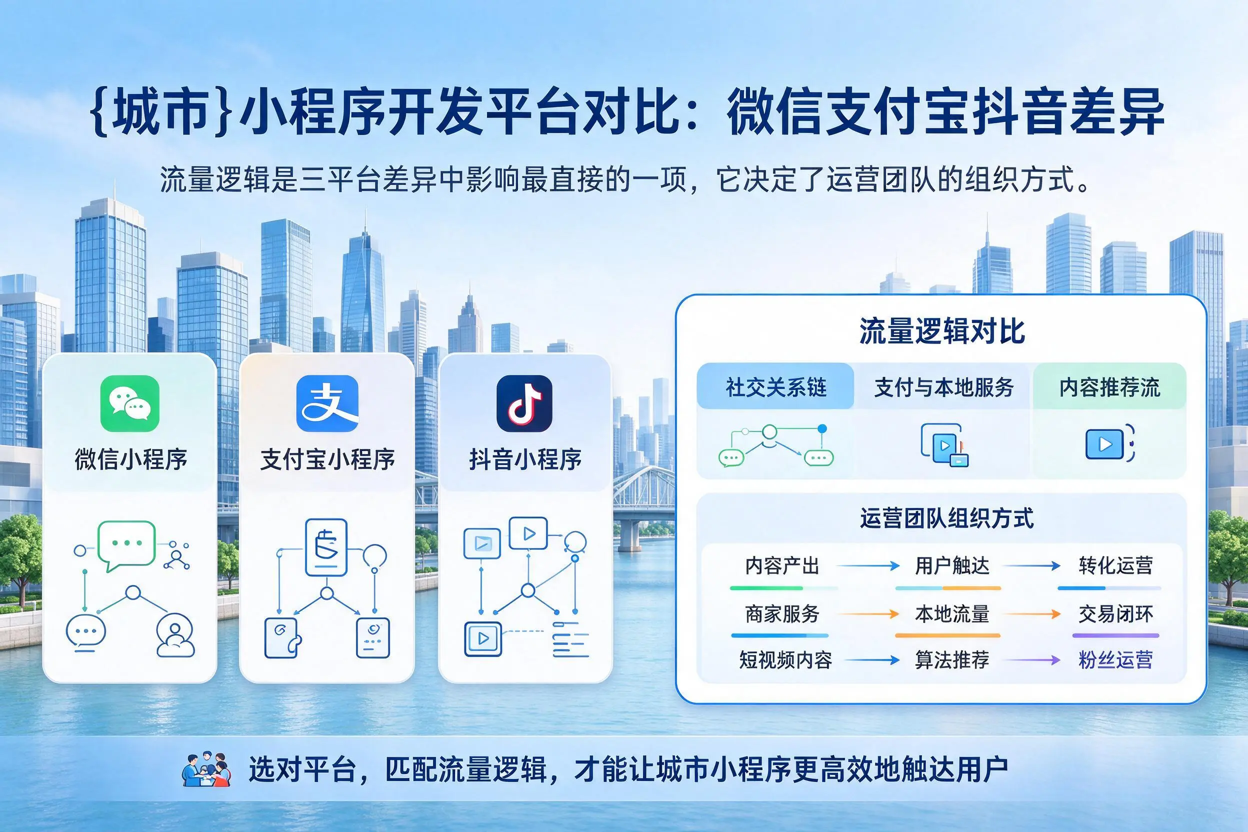 济源小程序开发平台对比:微信支付宝抖音差异