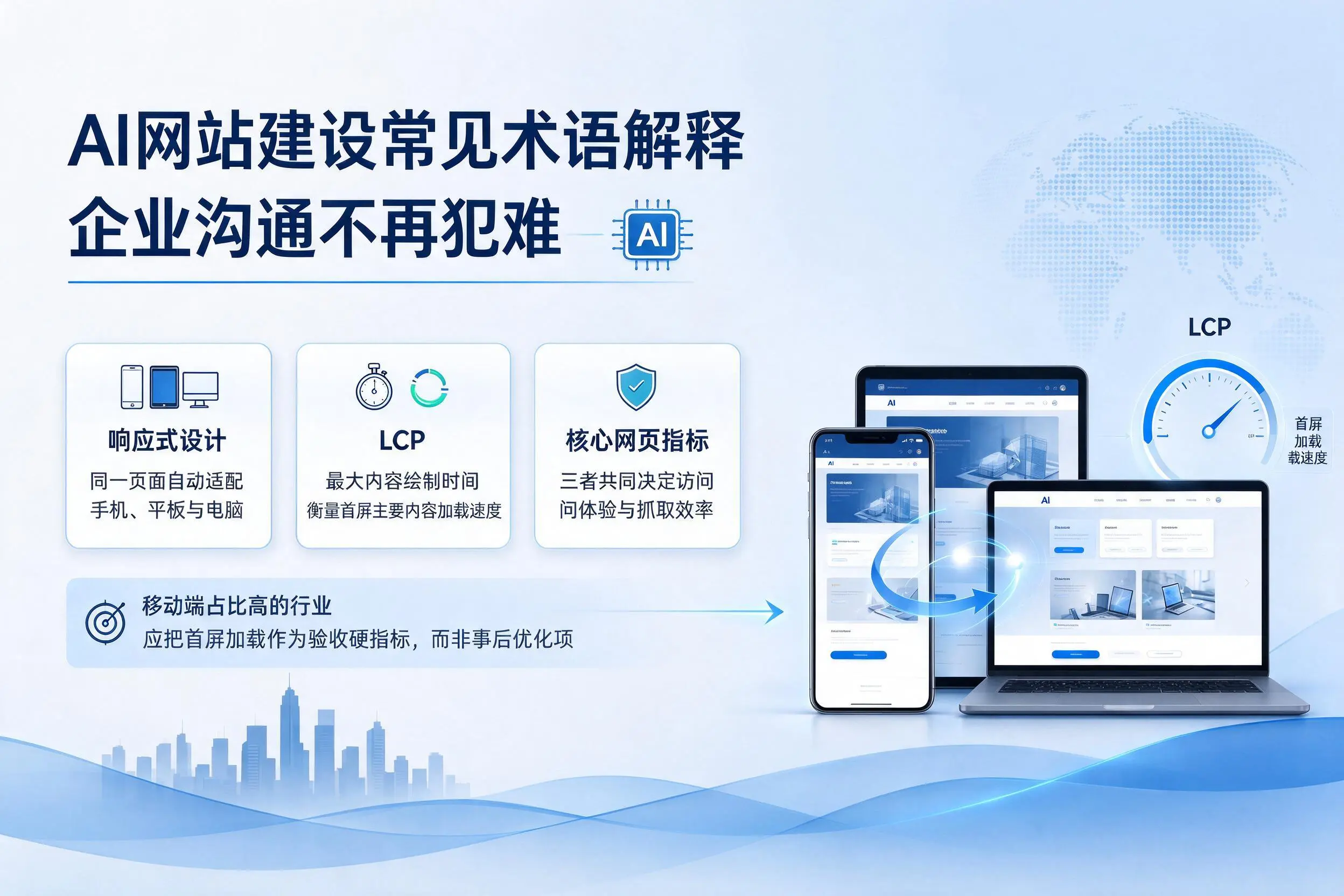 AI网站建设常见术语解释，济源企业沟通不再犯难