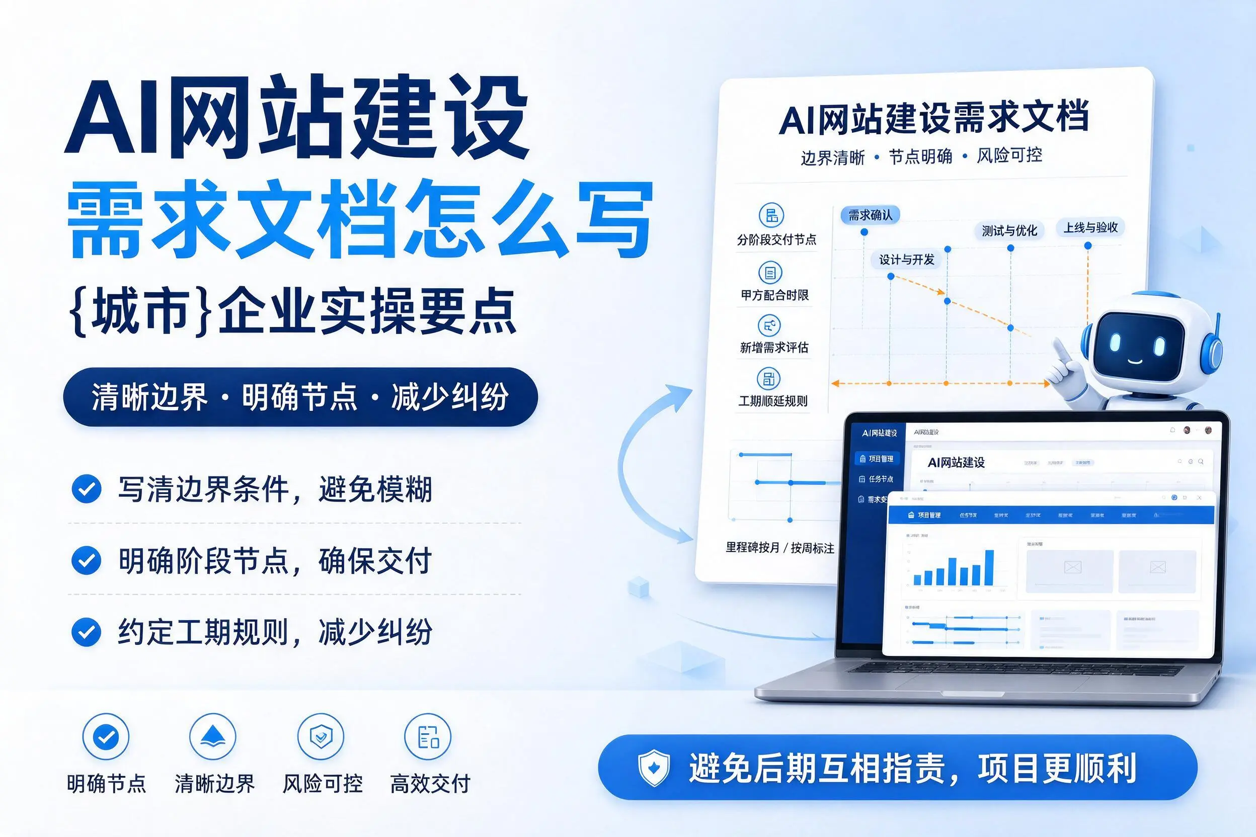 AI网站建设需求文档怎么写，济源企业实操要点